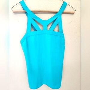 Turquoise tunic top